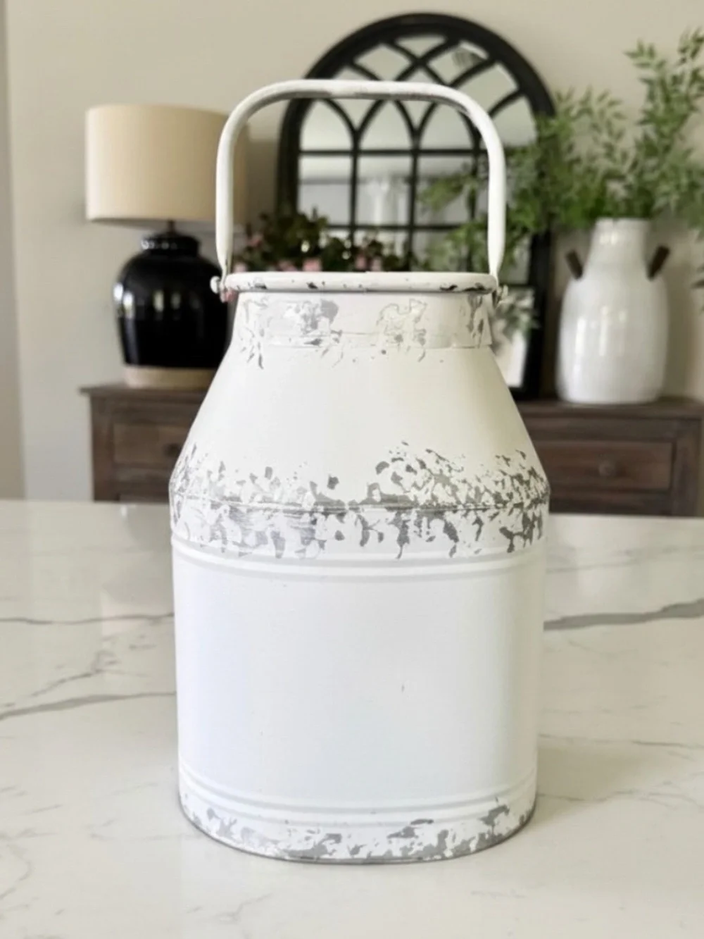 Farmhouse Iron Milk Can